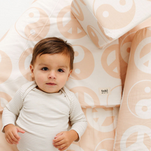Load image into Gallery viewer, Beige Yin Yang Support Pillow
