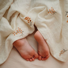 Load image into Gallery viewer, Mushie Organic Cotton Muslin Swaddle Blanket
