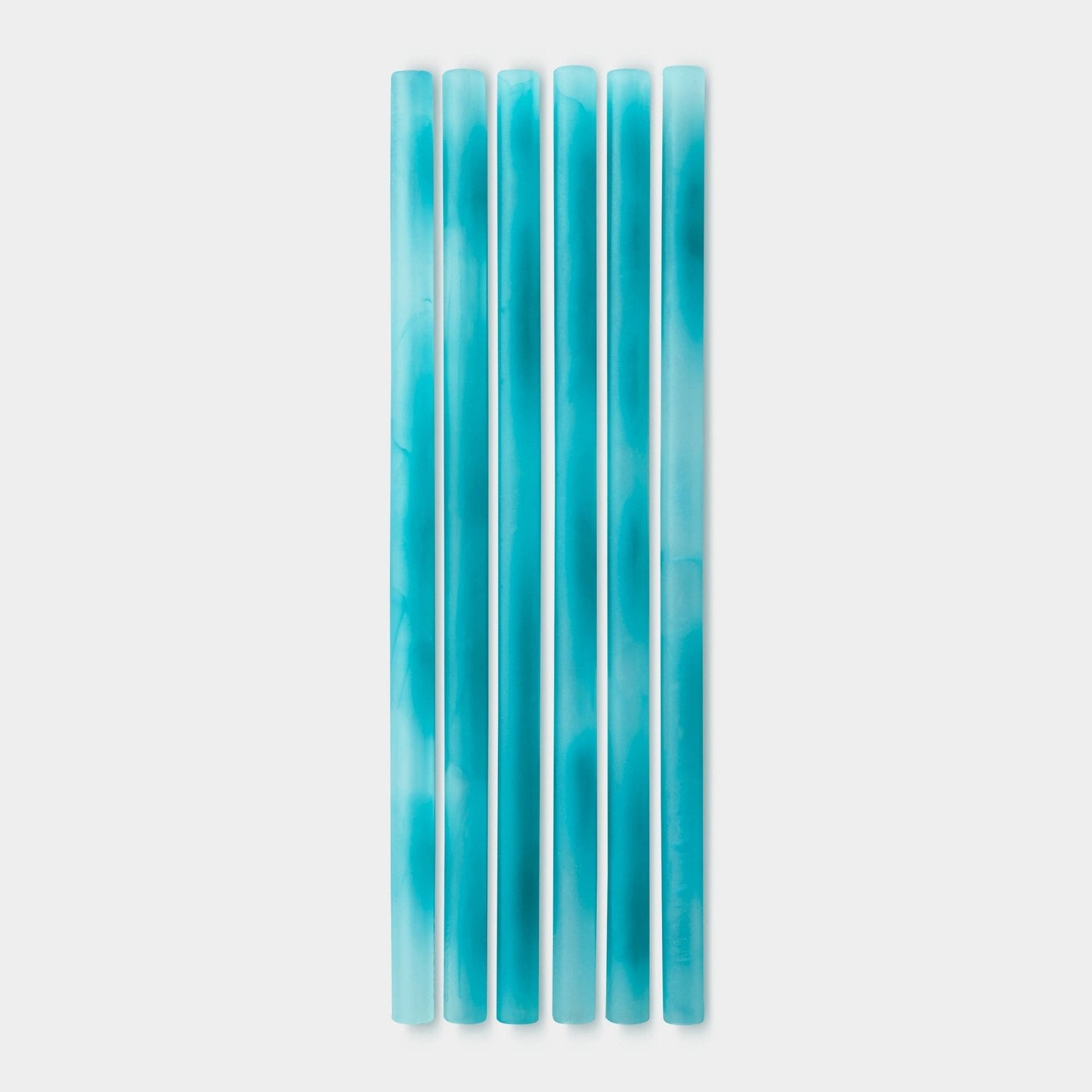 8" Reusable Silicone Straw, 6pk