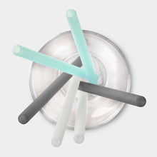 Load image into Gallery viewer, 8&quot; Reusable Silicone Straw, 6pk
