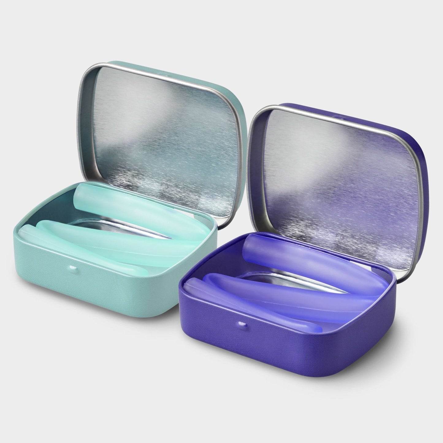 8" Reusable Silicone Straw & Travel Case, 2pk