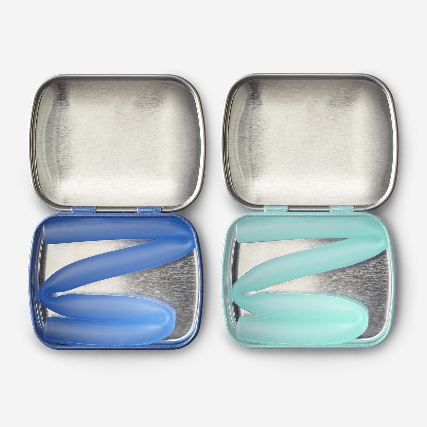 8" Reusable Silicone Straw & Travel Case, 2pk