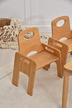Load image into Gallery viewer, Avenlur Adrian - Sustainable Bamboo Toddler Table and Chair 5 Piece Set
