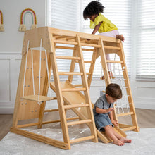 Load image into Gallery viewer, Avenlur Magnolia Eco-Friendly Wooden 7-in-1 Indoor Toddler Preschool Playset
