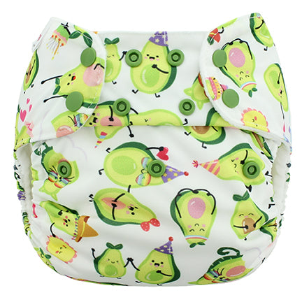One Size Pocket Cloth Diaper – Adjustable 10–35 lb, Inserts Not Included