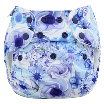 One Size Pocket Cloth Diaper – Adjustable 10–35 lb, Inserts Not Included