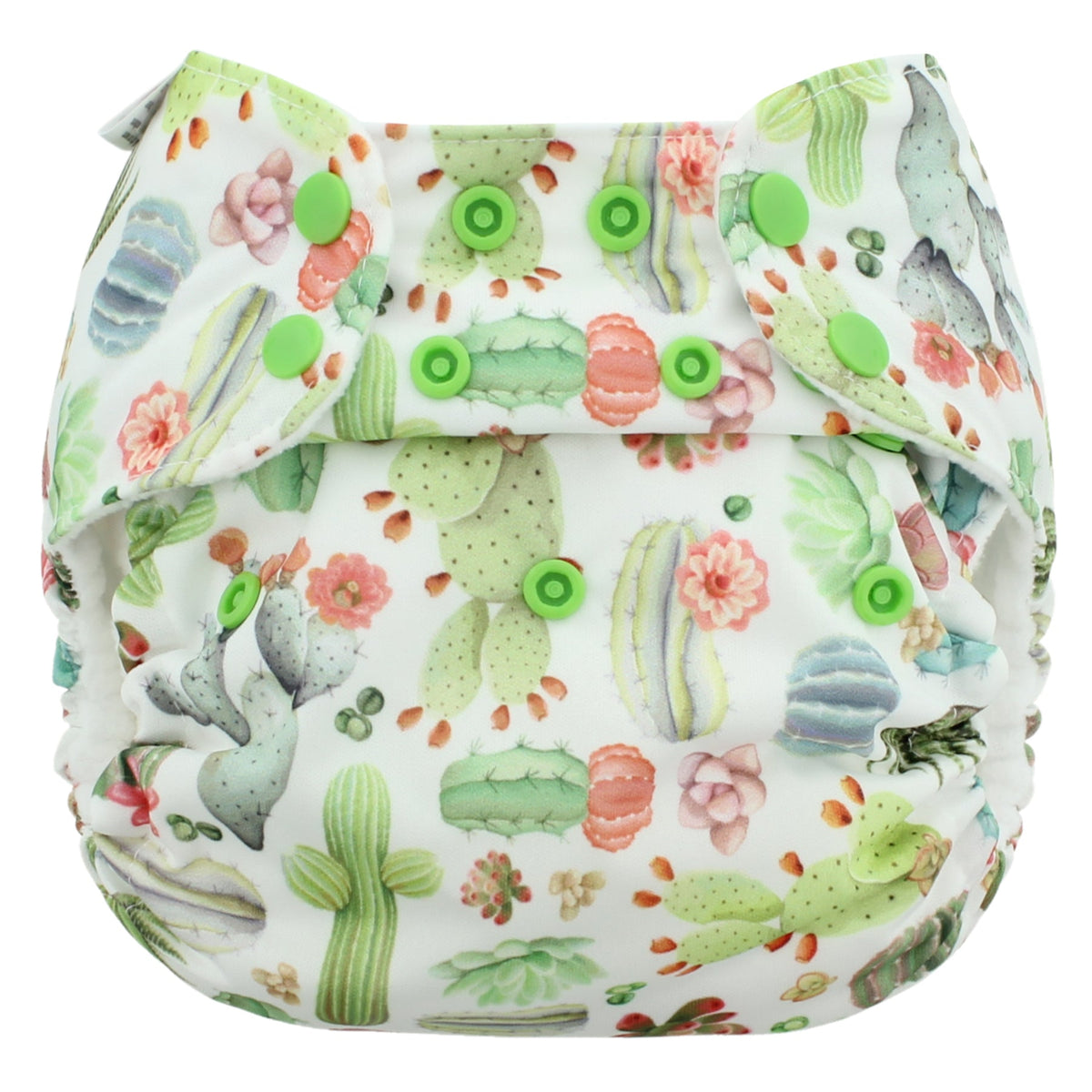 One Size Pocket Cloth Diaper – Adjustable 10–35 lb, Inserts Not Included