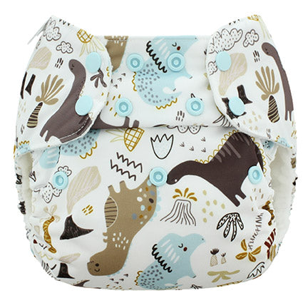 One Size Pocket Cloth Diaper – Adjustable 10–35 lb, Inserts Not Included