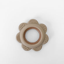Load image into Gallery viewer, Garden Party Teether Collection - Silicone &amp; Beechwood Flower
