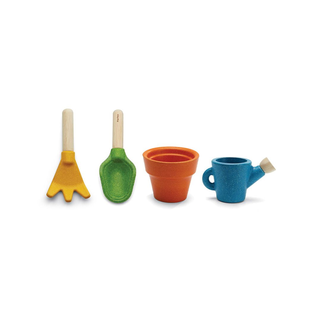 PlanToys Sustainable Non-Toxic Kids' Gardening Set