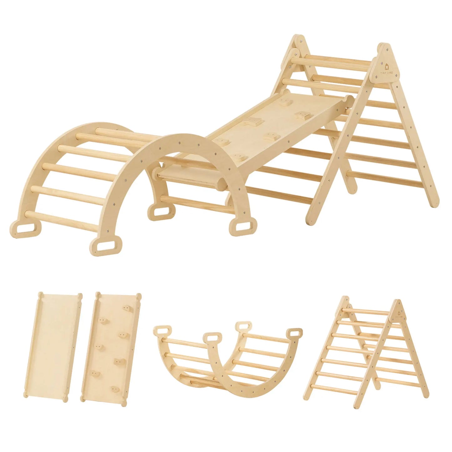 Tiny Land® 5-in-1 Montessori Climbing Set