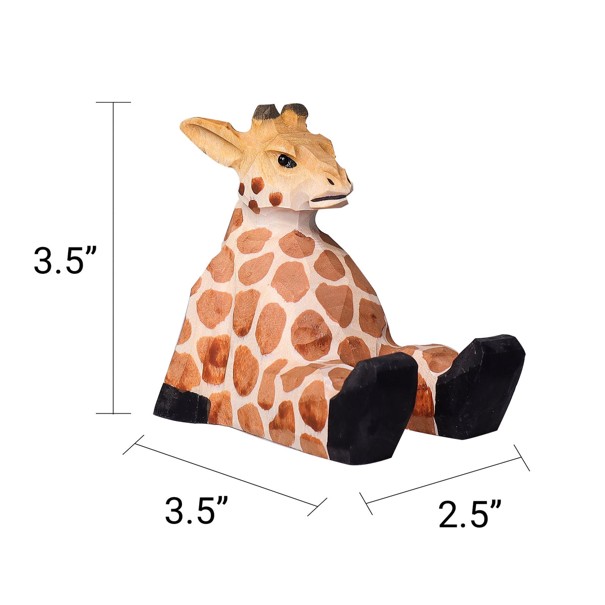 Kitsville Giraffe Painting Kit – Wooden DIY Craft Kit