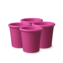 Load image into Gallery viewer, 8oz Stackable Silicone Cups for Kids and Toddlers, 4pk
