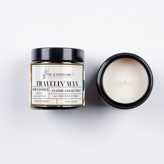 Travelin Man Soy Candle