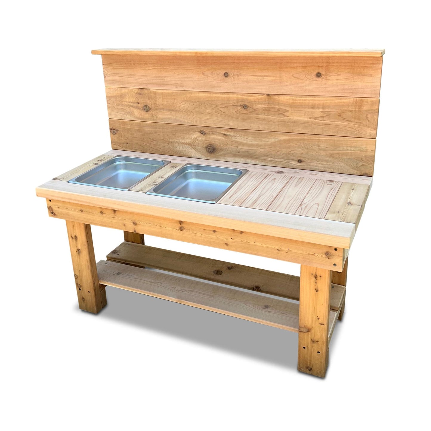 Bunny Hopkins® Mud Kitchen - Eco-Friendly Non-Toxic Outdoor Play Kitchen Made from American Cedar