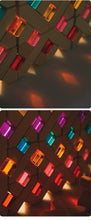 Load image into Gallery viewer, 100 Pcs Rainbow Translucent Lucite Cubes Set with Storage Tray
