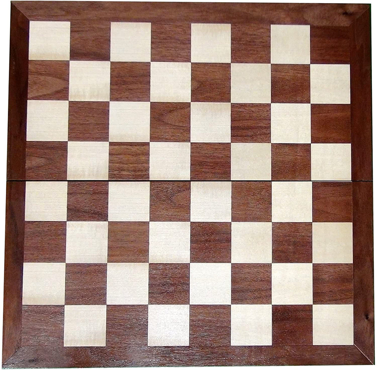 Forest Chess Set – Folding Wooden Chess Board with Storage & 32 Staunton Wood Pieces