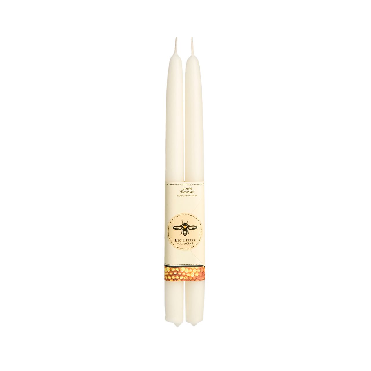 Pure Beeswax Tapers Candles