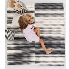 Load image into Gallery viewer, Bold Stripe Vegan Leather Mat
