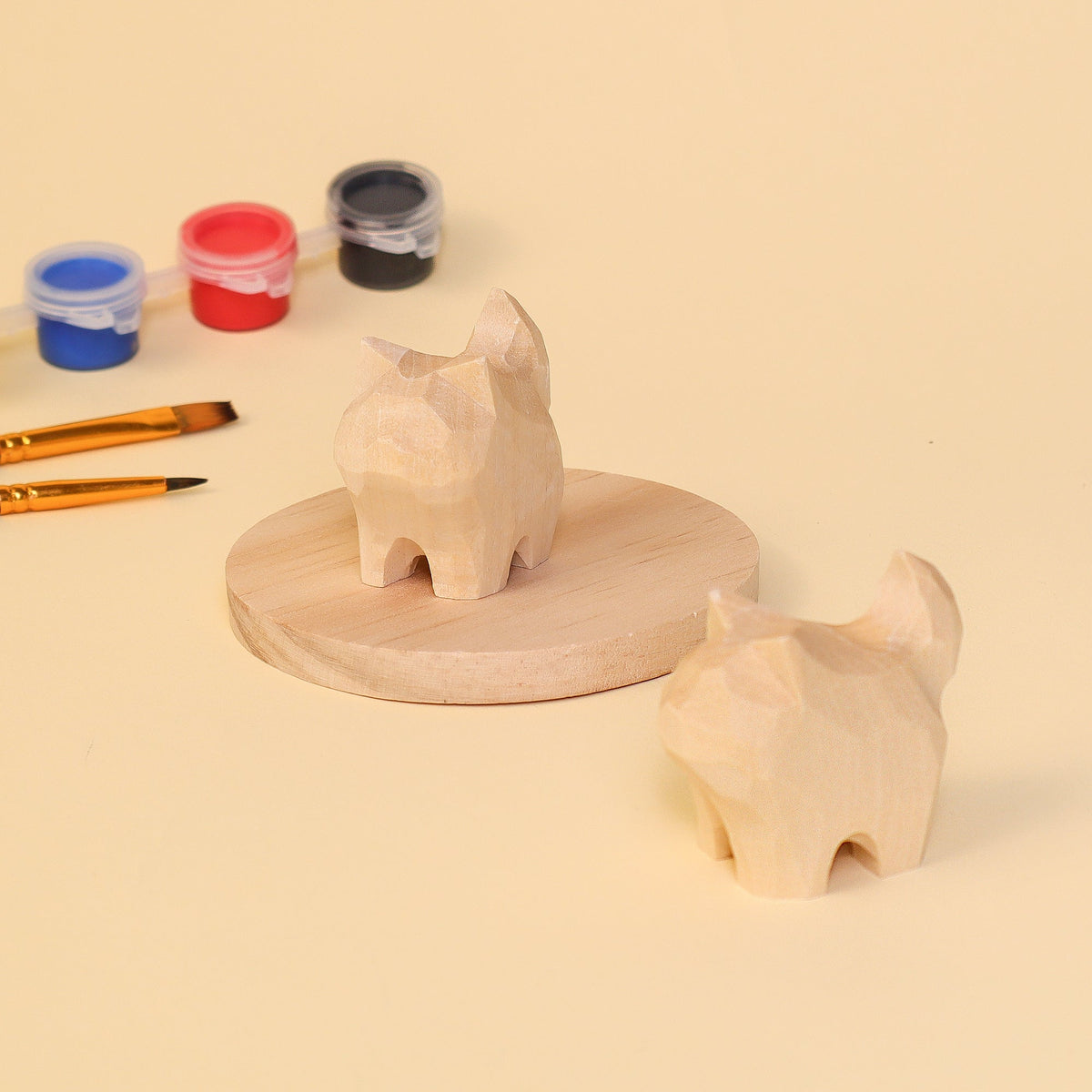 Kitsville Cat Painting Kit – Wooden DIY Craft Kit