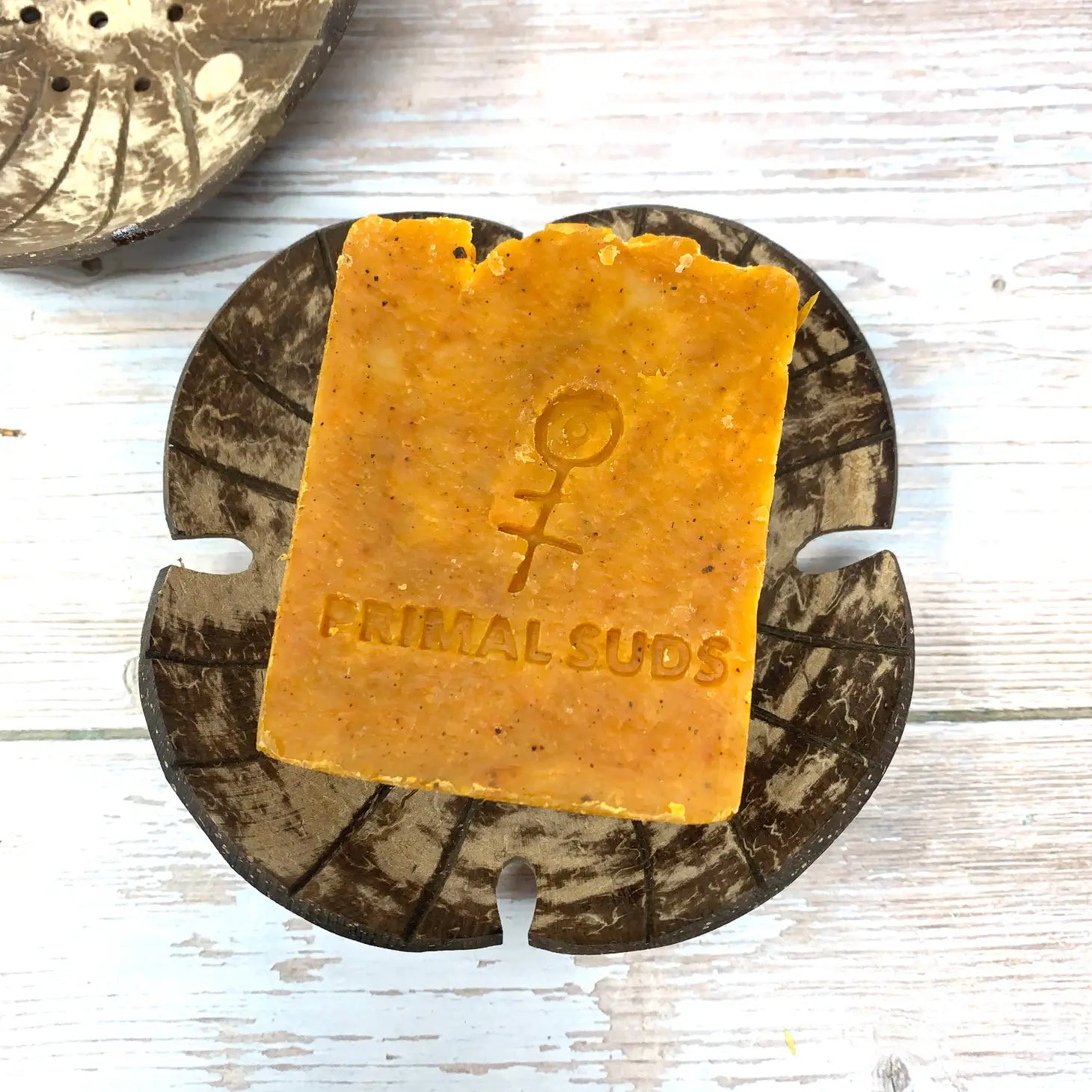 Coconut Shell Soap Dish - Thumbnail 2