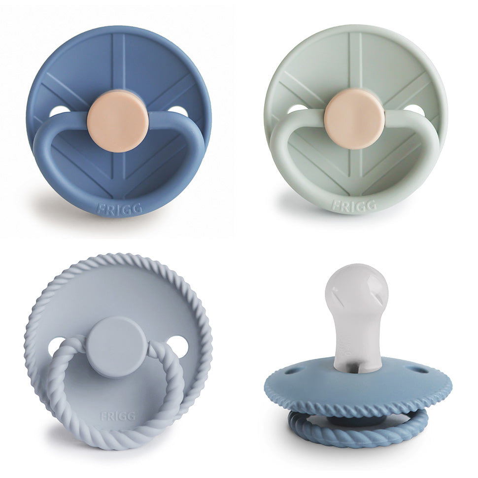 FRIGG Silicone Pacifier 4-Pack – Nature Kids Co.