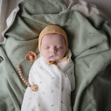 Load image into Gallery viewer, Mushie Organic Cotton Muslin Swaddle Blanket
