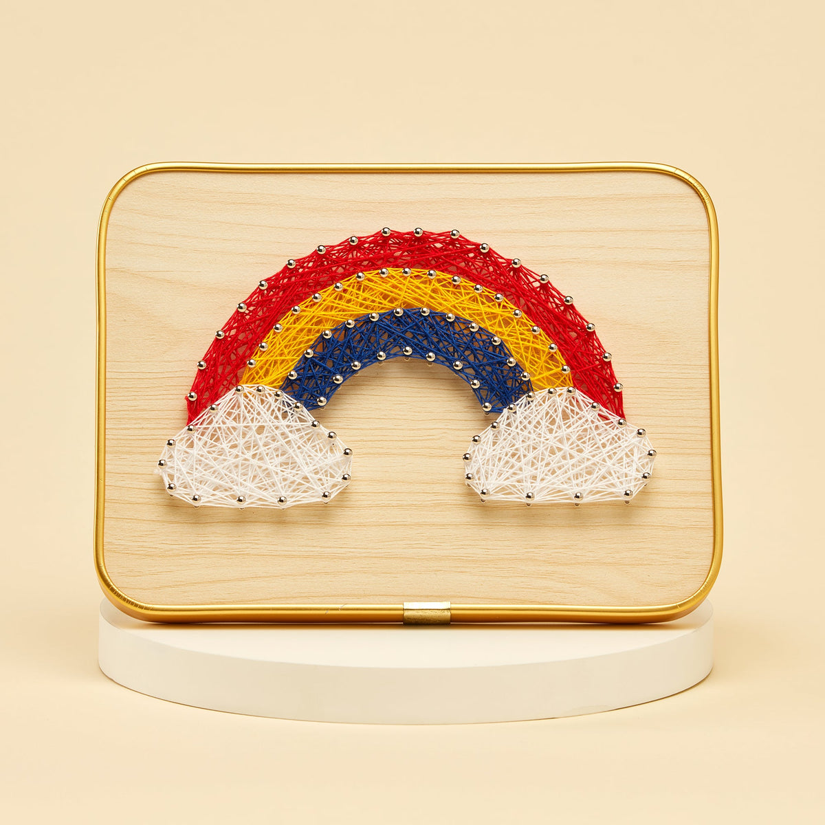 Kitsville String Art Kit – Wooden DIY Craft Kit