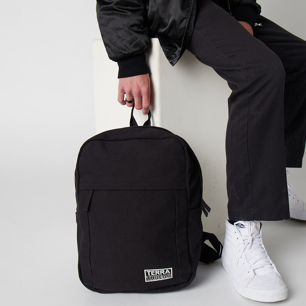 Terra Thread Earth Sustainable GOTS Organic Cotton Backpack