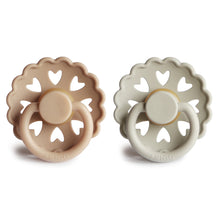 Load image into Gallery viewer, FRIGG Andersen Fairytale Natural Rubber Pacifier 2-Pack
