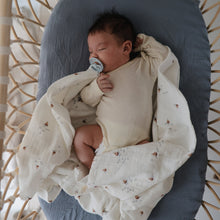 Load image into Gallery viewer, Mushie Organic Cotton Muslin Swaddle Blanket
