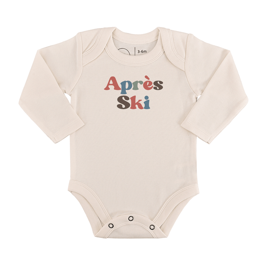 long sleeve graphic bodysuit | apres ski