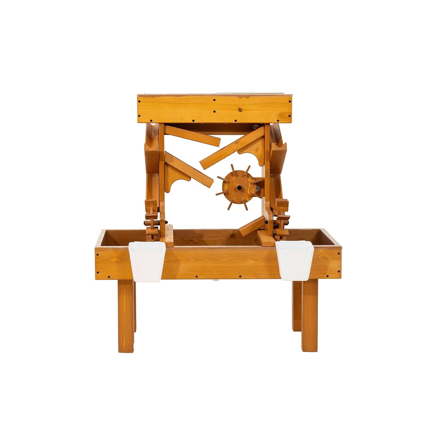 Avenlur Eco-Friendly Outdoor Wooden Water Table For Kids, Toddlers Playset