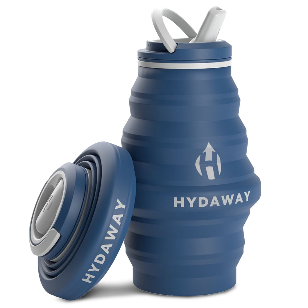 HYDAWAY Collapsible Silicone Water Bottle for Kids and Adults Alike | 17oz