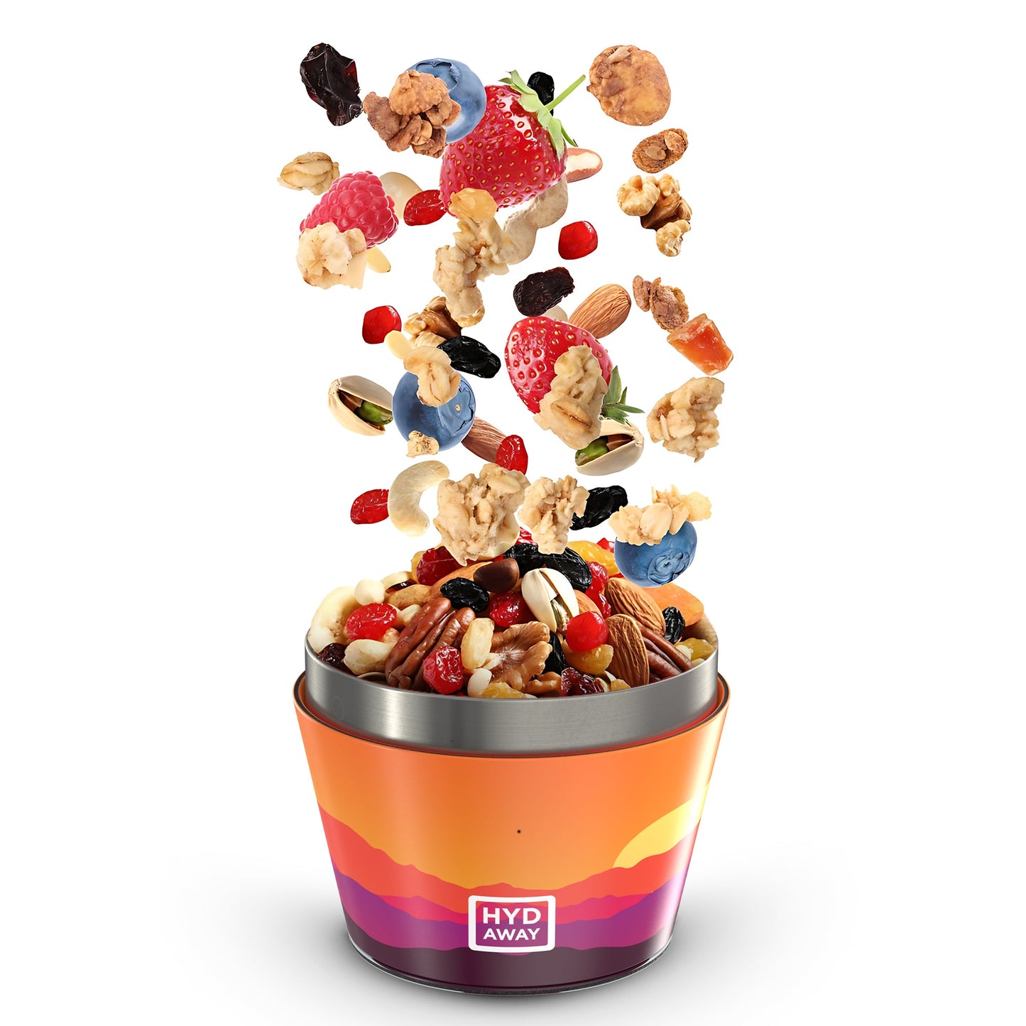 HYDAWAY Collapsible Insulated Food Grade Silicone Bowl | 1.5 Cup