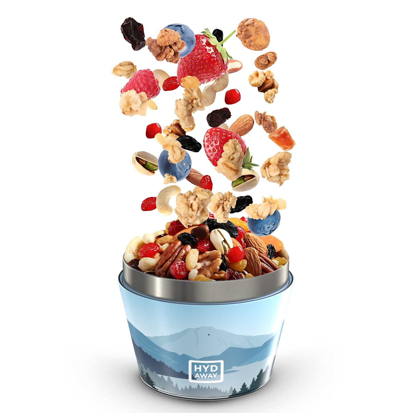 HYDAWAY Collapsible Insulated Food Grade Silicone Bowl | 1.5 Cup