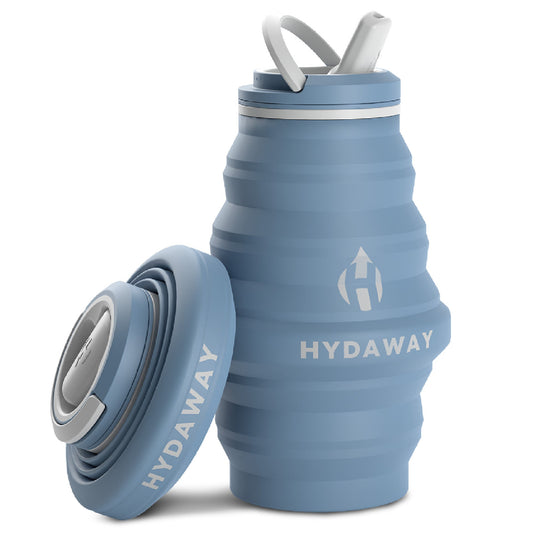 HYDAWAY Collapsible Silicone Water Bottle for Kids and Adults Alike | 17oz