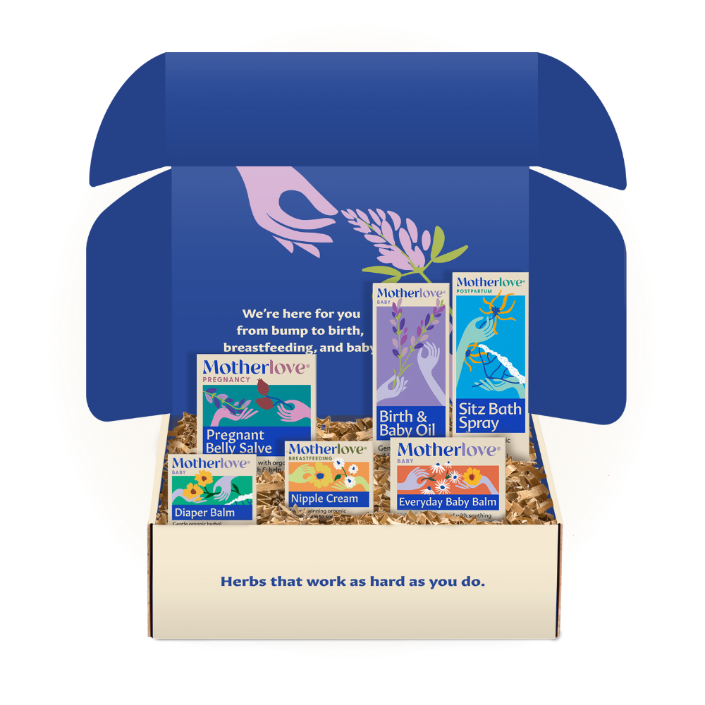 Motherlove Bump to Baby Box - Complete Organic Maternity & Newborn Care Collection
