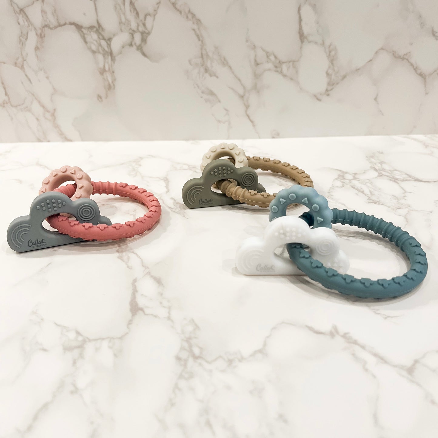 Cloudy Days Silicone Teether