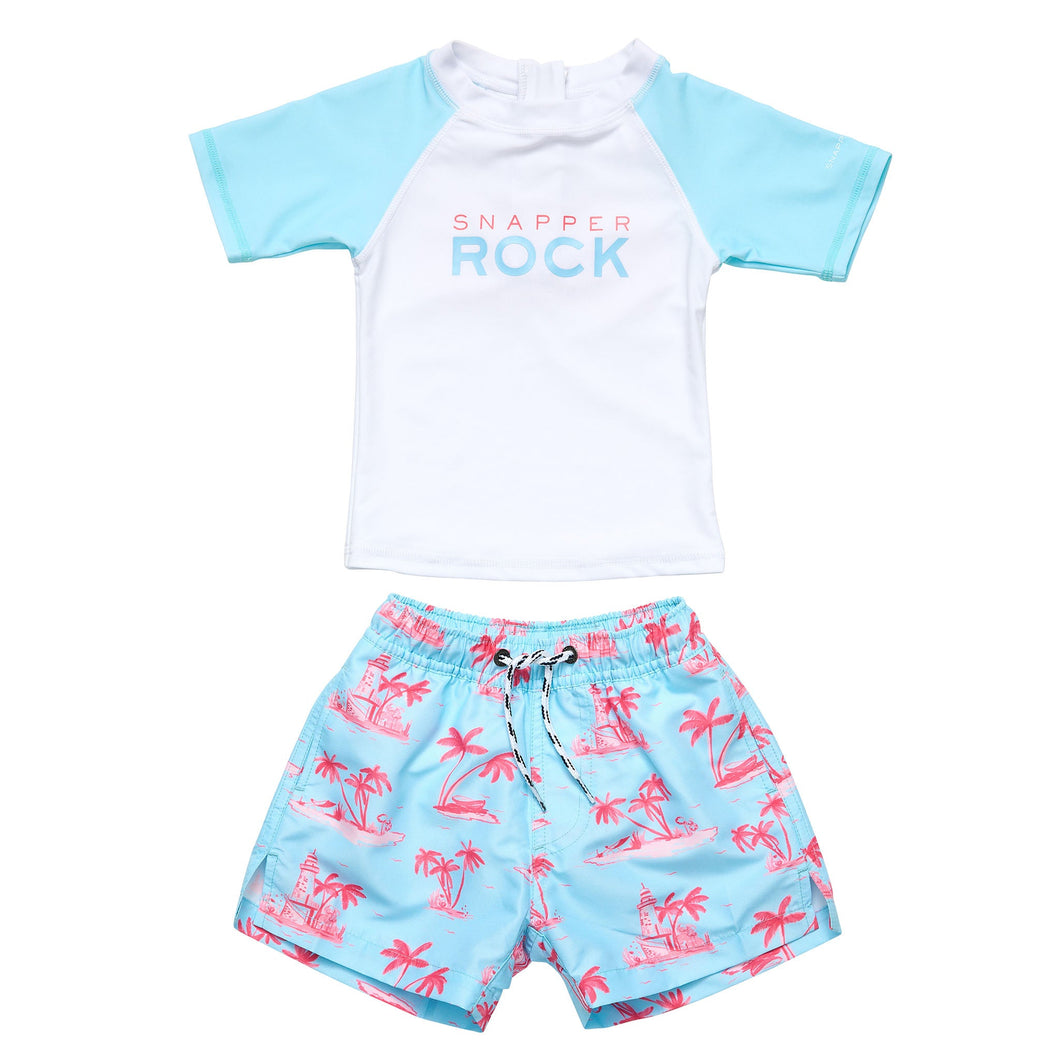 Lighthouse Island Sustainable SS Baby Set