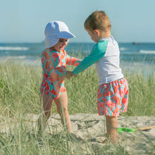 Load image into Gallery viewer, Geo Melon Sustainable LS Baby Set
