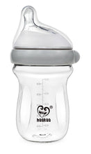 Load image into Gallery viewer, Haakaa Generation 3 Non-Toxic Sustainable Glass Baby Bottle 6 oz/160 ml, 1 PK
