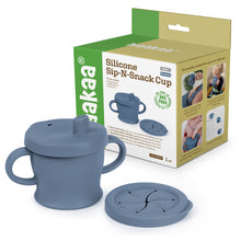 Load image into Gallery viewer, Haakaa Silicone Sip-N-Snack Cup 8 oz
