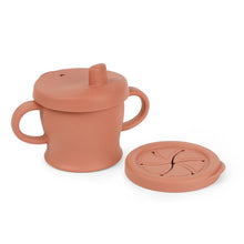 Load image into Gallery viewer, Haakaa Silicone Sip-N-Snack Cup 8 oz
