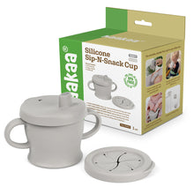 Load image into Gallery viewer, Haakaa Silicone Sip-N-Snack Cup 8 oz
