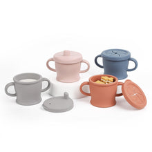 Load image into Gallery viewer, Haakaa Silicone Sip-N-Snack Cup 8 oz
