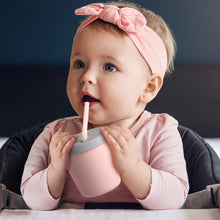 Load image into Gallery viewer, Haakaa Jolly Hippo Silicone Sippy Cup 1 pk
