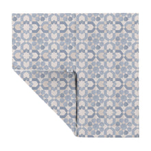 Load image into Gallery viewer, Blue Tile Vegan Leather Mat
