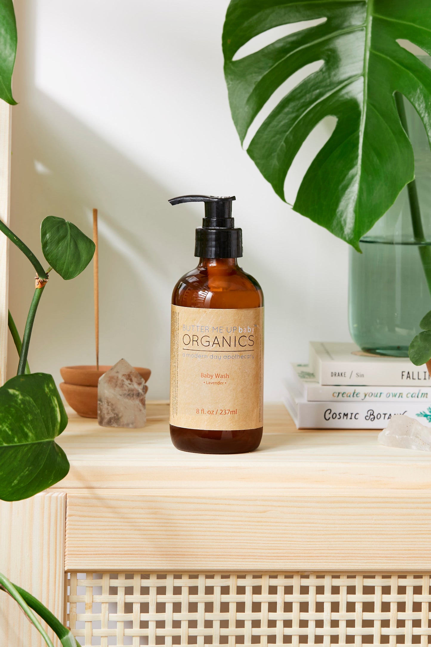 Butter Me Up Organic Baby Wash Gentle Lavender Safe Non-GMO