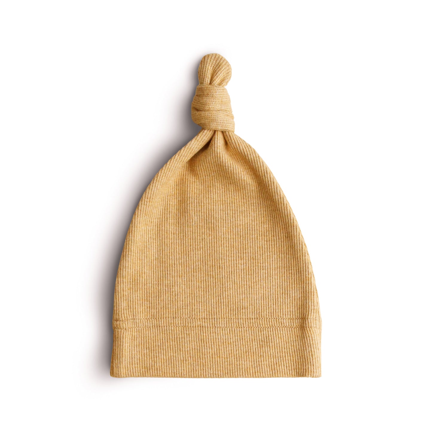 Mushie Organic Cotton Ribbed Baby Beanie